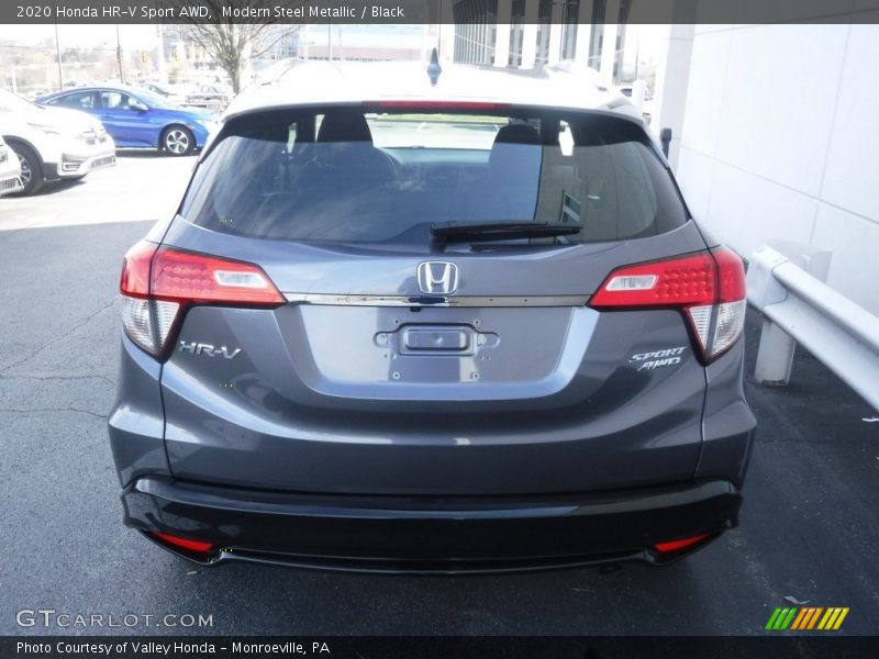 Modern Steel Metallic / Black 2020 Honda HR-V Sport AWD