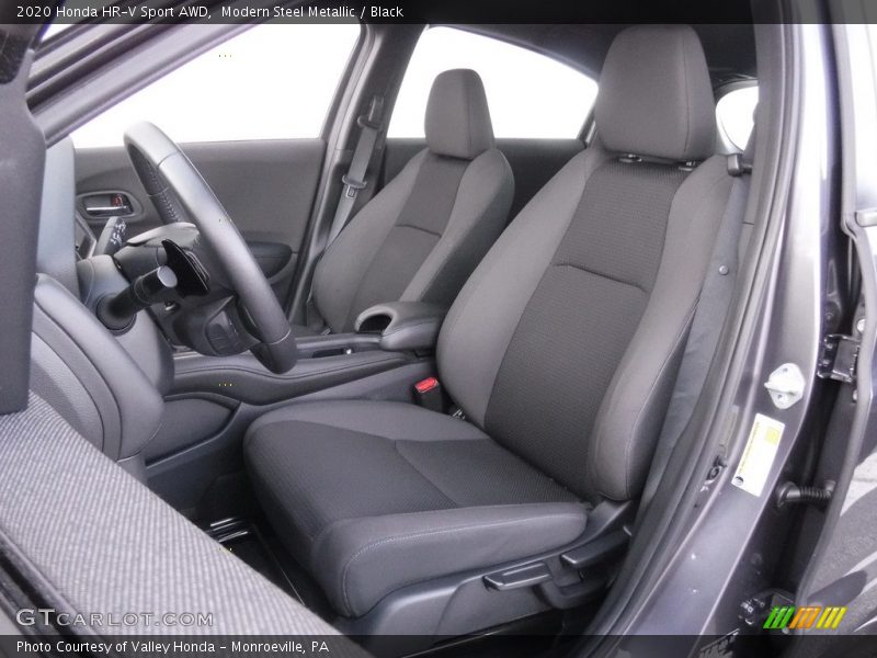 Modern Steel Metallic / Black 2020 Honda HR-V Sport AWD