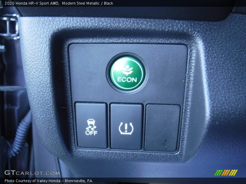 Modern Steel Metallic / Black 2020 Honda HR-V Sport AWD