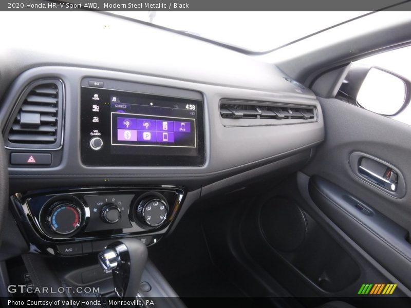 Modern Steel Metallic / Black 2020 Honda HR-V Sport AWD