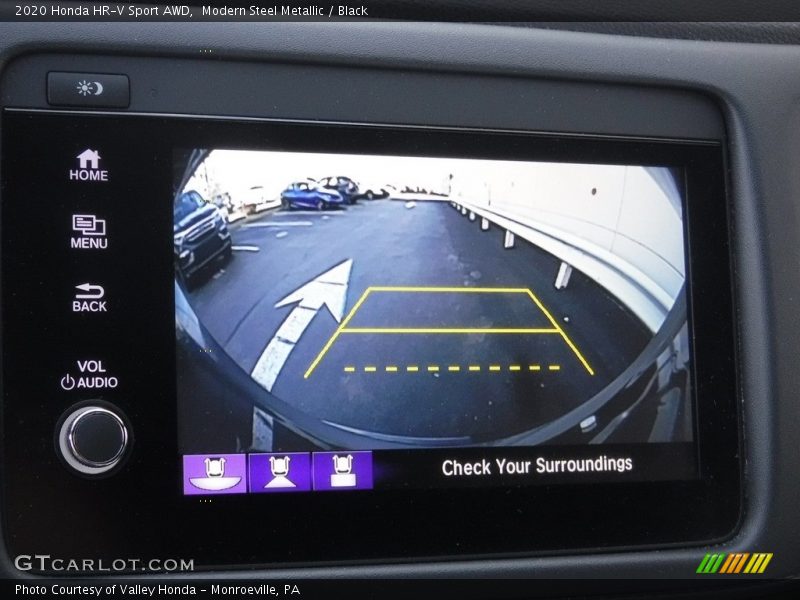 Modern Steel Metallic / Black 2020 Honda HR-V Sport AWD