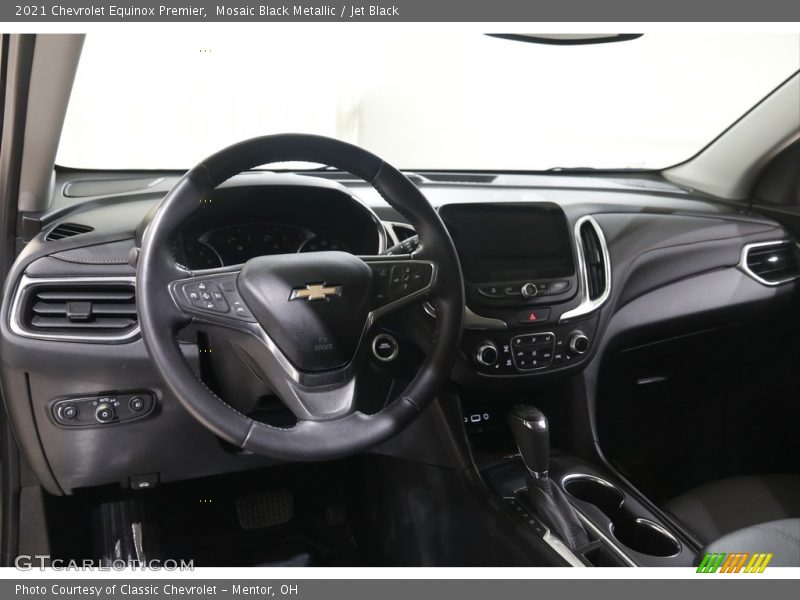 Mosaic Black Metallic / Jet Black 2021 Chevrolet Equinox Premier