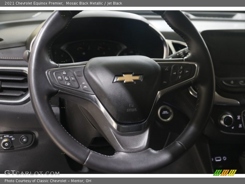 Mosaic Black Metallic / Jet Black 2021 Chevrolet Equinox Premier