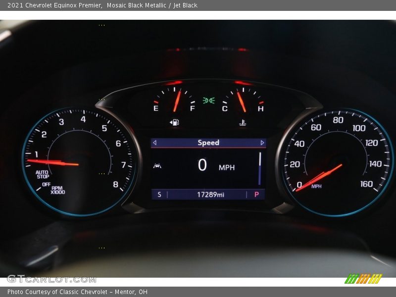 Mosaic Black Metallic / Jet Black 2021 Chevrolet Equinox Premier