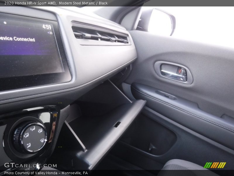 Modern Steel Metallic / Black 2020 Honda HR-V Sport AWD