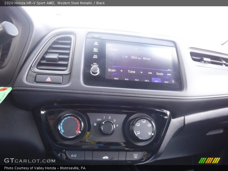 Modern Steel Metallic / Black 2020 Honda HR-V Sport AWD
