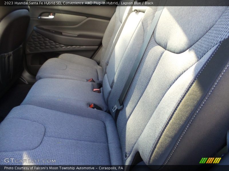 Lagoon Blue / Black 2023 Hyundai Santa Fe Hybrid SEL Convenience AWD Plug-In Hybrid