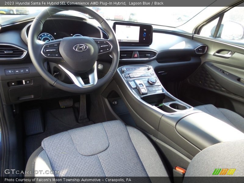  2023 Santa Fe Hybrid SEL Convenience AWD Plug-In Hybrid Black Interior
