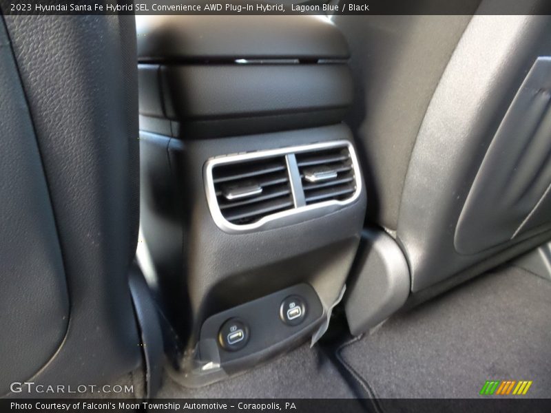 Lagoon Blue / Black 2023 Hyundai Santa Fe Hybrid SEL Convenience AWD Plug-In Hybrid