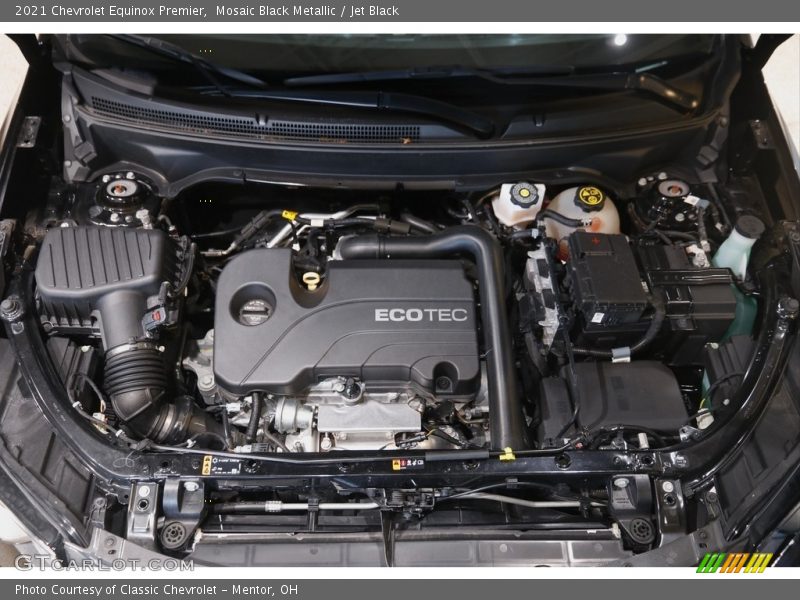Mosaic Black Metallic / Jet Black 2021 Chevrolet Equinox Premier