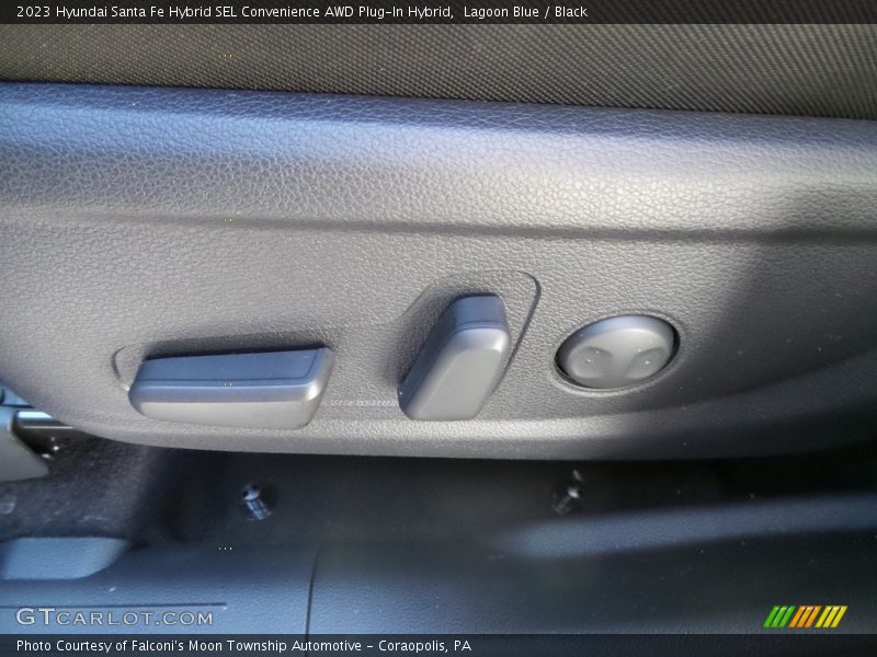 Lagoon Blue / Black 2023 Hyundai Santa Fe Hybrid SEL Convenience AWD Plug-In Hybrid