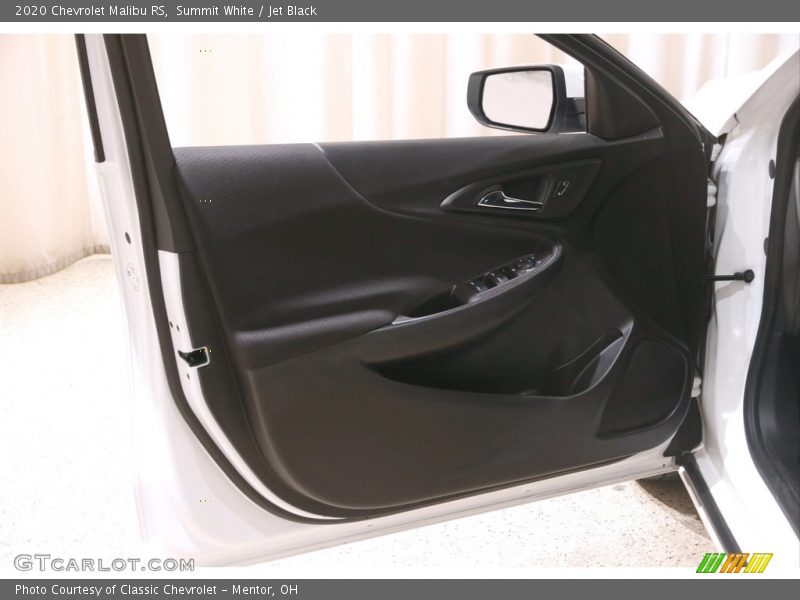 Summit White / Jet Black 2020 Chevrolet Malibu RS