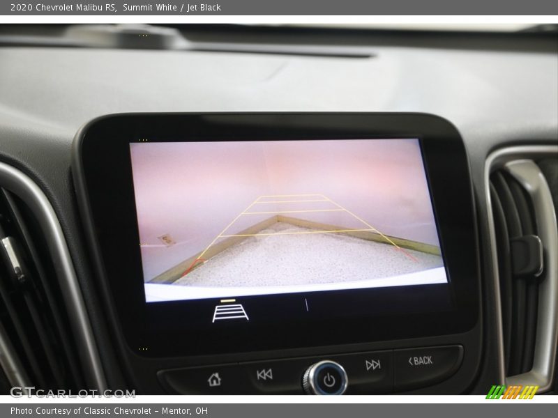 Summit White / Jet Black 2020 Chevrolet Malibu RS