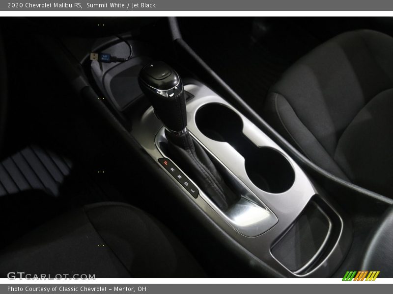Summit White / Jet Black 2020 Chevrolet Malibu RS