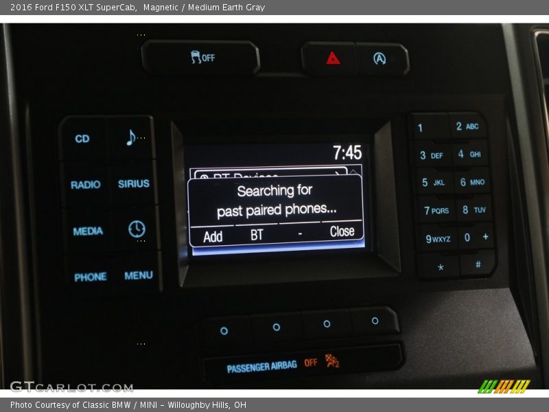 Magnetic / Medium Earth Gray 2016 Ford F150 XLT SuperCab