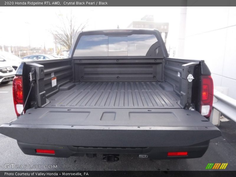 Crystal Black Pearl / Black 2020 Honda Ridgeline RTL AWD