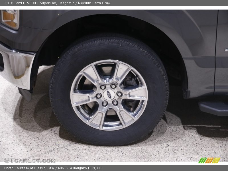 Magnetic / Medium Earth Gray 2016 Ford F150 XLT SuperCab