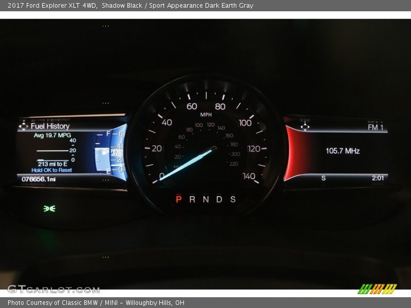 Shadow Black / Sport Appearance Dark Earth Gray 2017 Ford Explorer XLT 4WD