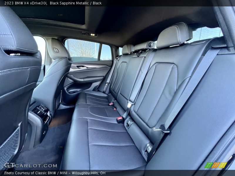 Rear Seat of 2023 X4 xDrive30i