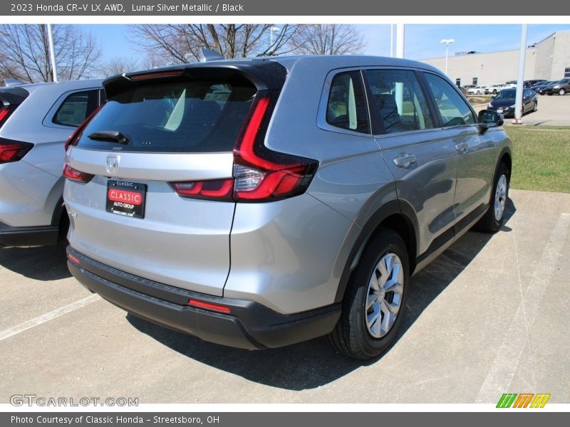 Lunar Silver Metallic / Black 2023 Honda CR-V LX AWD