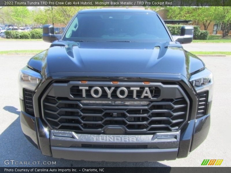 Midnight Black Metallic / TRD Pro Cockpit Red 2022 Toyota Tundra TRD Pro Crew Cab 4x4 Hybrid