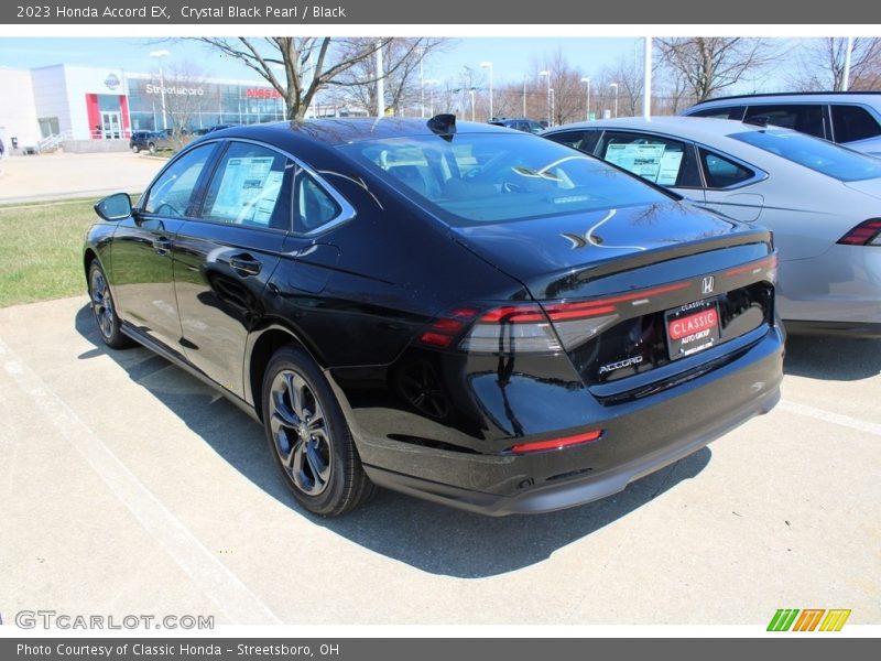 Crystal Black Pearl / Black 2023 Honda Accord EX