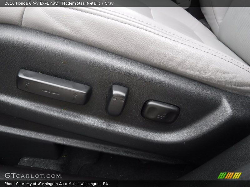 Modern Steel Metallic / Gray 2016 Honda CR-V EX-L AWD