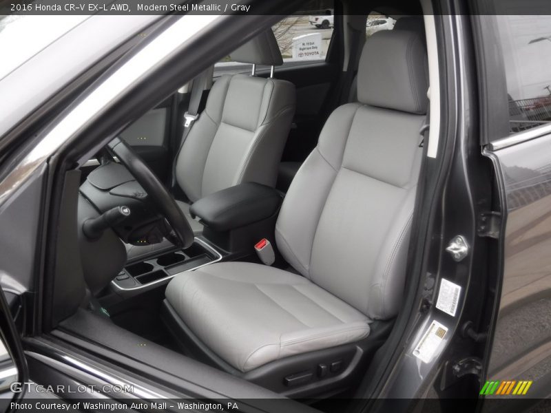Modern Steel Metallic / Gray 2016 Honda CR-V EX-L AWD