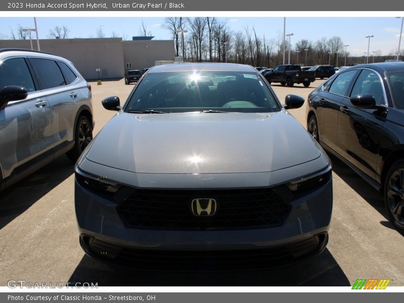 Urban Gray Pearl / Black 2023 Honda Accord Sport Hybrid
