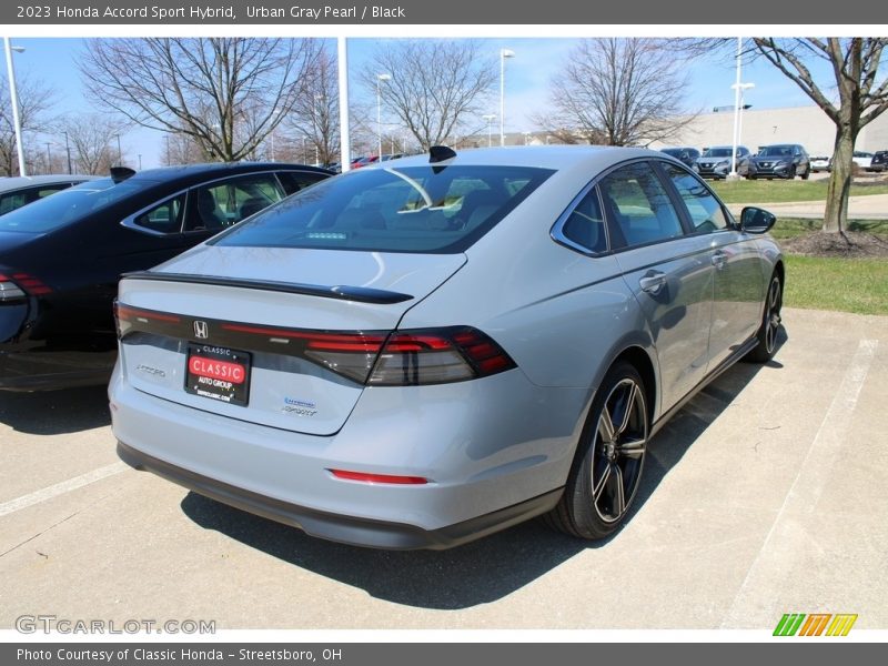 Urban Gray Pearl / Black 2023 Honda Accord Sport Hybrid
