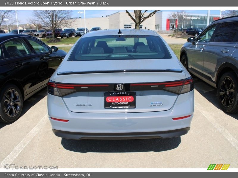 Urban Gray Pearl / Black 2023 Honda Accord Sport Hybrid