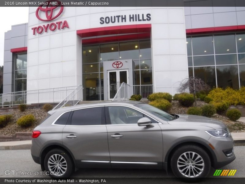 Luxe Metallic / Cappuccino 2016 Lincoln MKX Select AWD