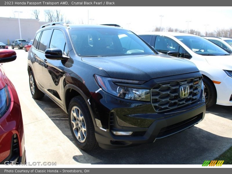 Crystal Black Pearl / Black 2023 Honda Passport Trailsport AWD