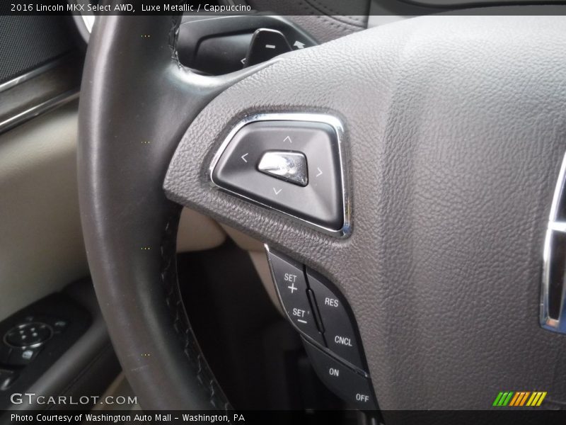  2016 MKX Select AWD Steering Wheel