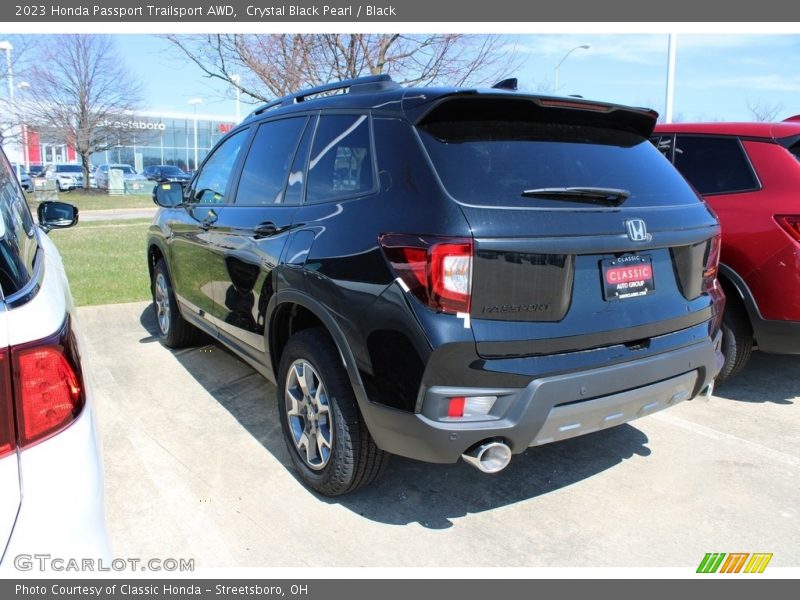 Crystal Black Pearl / Black 2023 Honda Passport Trailsport AWD