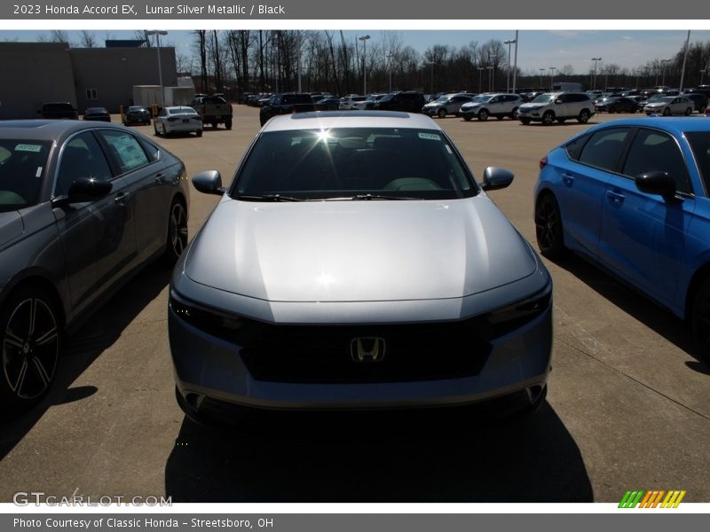 Lunar Silver Metallic / Black 2023 Honda Accord EX