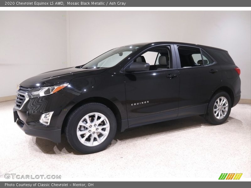 Mosaic Black Metallic / Ash Gray 2020 Chevrolet Equinox LS AWD