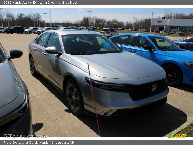 Lunar Silver Metallic / Black 2023 Honda Accord EX