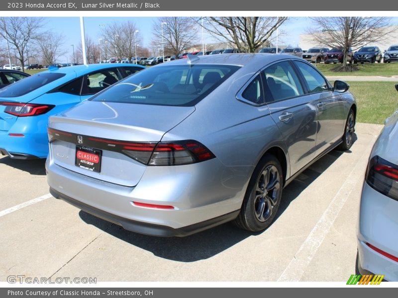 Lunar Silver Metallic / Black 2023 Honda Accord EX