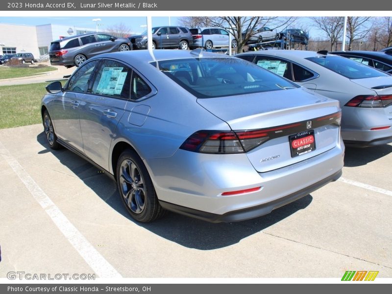 Lunar Silver Metallic / Black 2023 Honda Accord EX