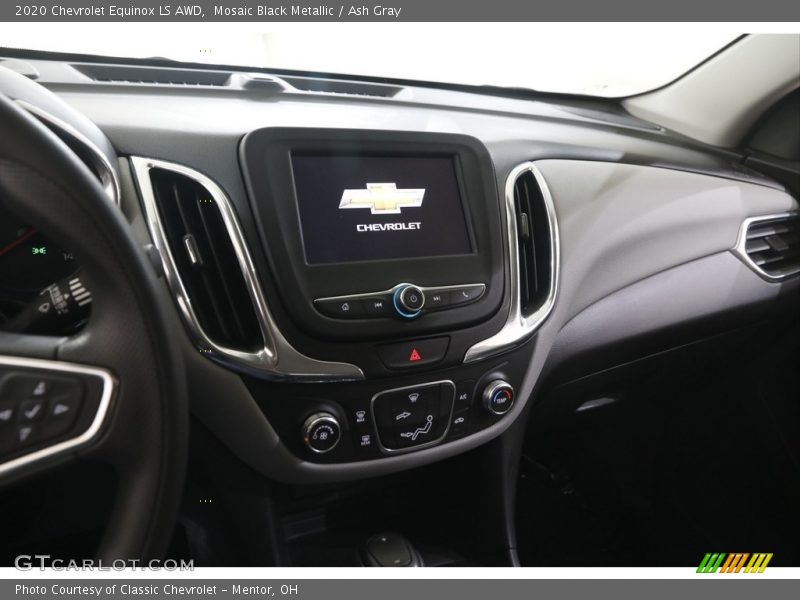 Mosaic Black Metallic / Ash Gray 2020 Chevrolet Equinox LS AWD
