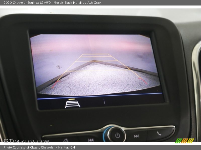 Mosaic Black Metallic / Ash Gray 2020 Chevrolet Equinox LS AWD
