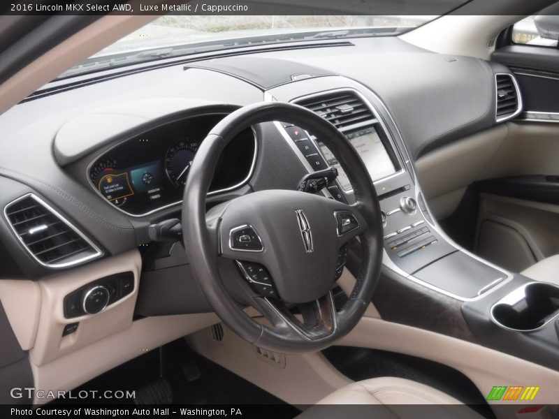 Front Seat of 2016 MKX Select AWD