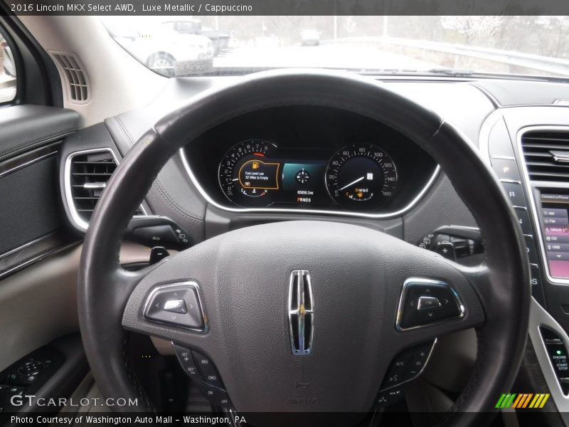  2016 MKX Select AWD Steering Wheel