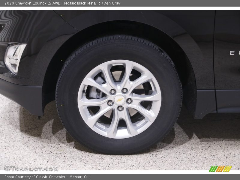 Mosaic Black Metallic / Ash Gray 2020 Chevrolet Equinox LS AWD