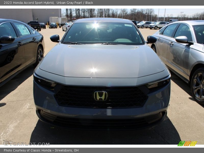 Urban Gray Pearl / Black 2023 Honda Accord Sport Hybrid