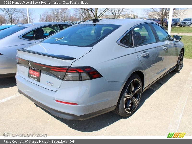 Urban Gray Pearl / Black 2023 Honda Accord Sport Hybrid