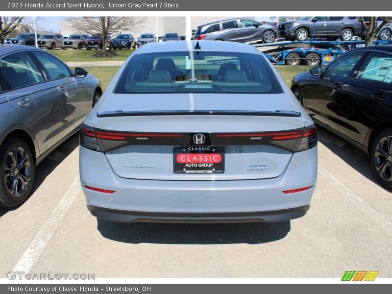 Urban Gray Pearl / Black 2023 Honda Accord Sport Hybrid