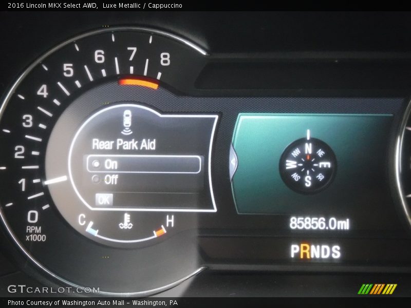 Luxe Metallic / Cappuccino 2016 Lincoln MKX Select AWD