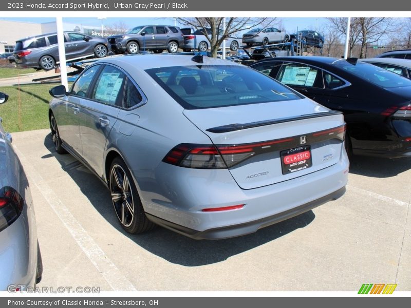 Urban Gray Pearl / Black 2023 Honda Accord Sport Hybrid
